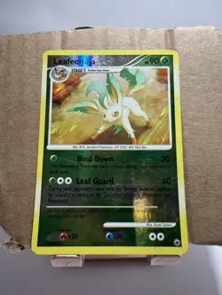 Pokemon Leafeon Majestic Dawn 7/100 Reverse Holo Card 2008 MP - Image 1