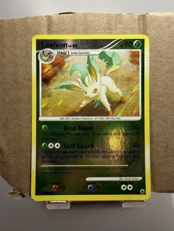 Pokemon Leafeon Majestic Dawn 7/100 Reverse Holo Card 2008 MP - Image 2