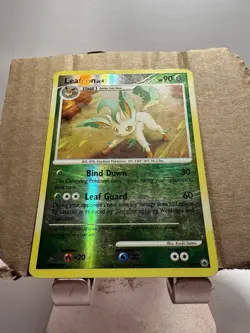 Pokemon Leafeon Majestic Dawn 7/100 Reverse Holo Card 2008 MP - Image 3
