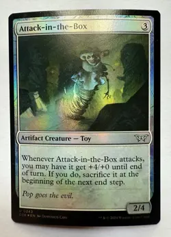 x1 Attack-in-the-Box DSK Duskmourn MTG 242 FOIL UNCOMMON - Image 1
