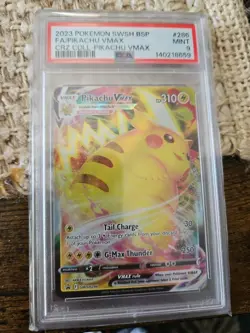 Pikachu VMAX SWSH286 SWSH: Sword & Shield Promo Cards Holo PSA Slab - Image 1