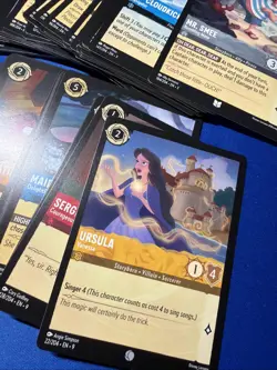 Disney Lorcana Cards Bulk over 100+ Mixed Cards Random Card Lot TCG. Base Cards - Image 2