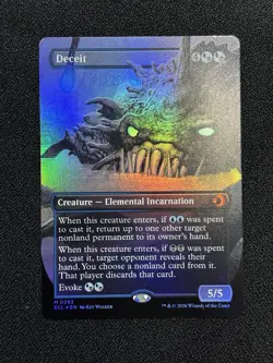 Deceit (Borderless) Lorwyn Eclipsed Foil - Image 1