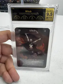 Sorcery Contested Realms Exclusive Witch Promo PCG 9.5 - Image 1
