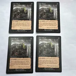 4x Dark Ritual NM/LP [Urza's Saga] Mtg Free Tracking! - Image 1