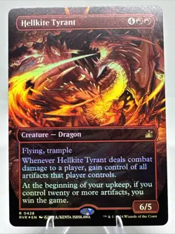 Hellkite Tyrant (Anime Borderless) Ravnica Remastered Foil - Image 1