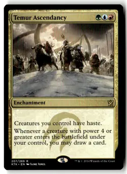 MTG Temur Ascendancy [KTK - 207] LP 3-81 - Image 1