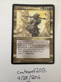 Dakkon Blackblade Legends Regular - Image 1