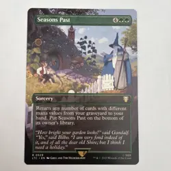 MTG - SEASONS PAST - RARE - BORDERLESS - NM - LTC - Image 1
