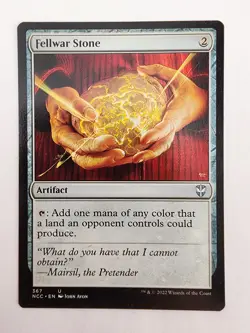 Fellwar Stone Commander: Streets of New Capenna • Regular MTG - Image 1