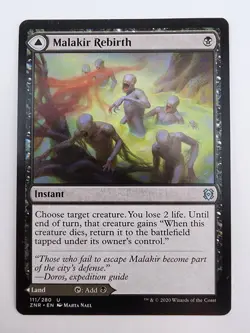 Malakir Rebirth Zendikar Rising • Regular MTG - Image 1