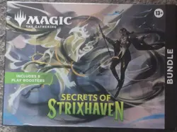 Magic: The Gathering Secrets of Strixhaven Bundle 9 Play Boosters Sealed English - Image 1