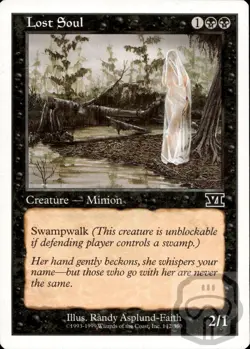 Lost Soul 142 C Classic Sixth Edition Magic: The Gathering NM/M - Image 3