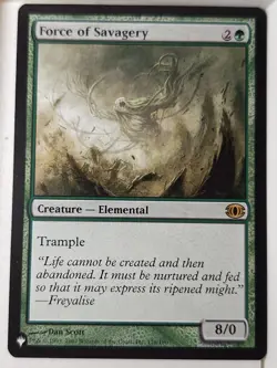 Force of Savagery - The List - Magic the Gathering MTG Nice! - Image 1