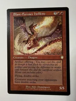 Blast-Furnace Hellkite (Retro Frame) R Commander: The Brothers' War 12 NM MTG - Image 1