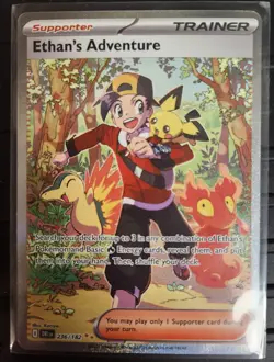 Pokemon Ethan's Adventure 236/182 Special Illustration Rare Destined Rivals ✨ - Image 1