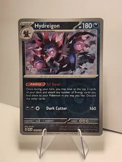 Hydreigon 140/193 Sv02: Paldea Evolved Reverse Holo Pokemon TCG NM - Image 1