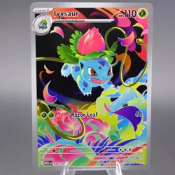 Ivysaur 134/132 Illustration Rare ME01: Mega Evolution Pokemon TCG NM - Image 1