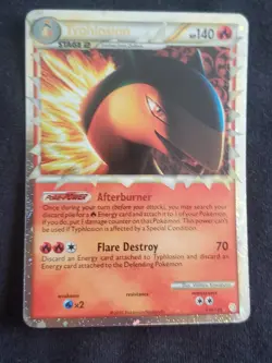 2010 Pokemon Typhlosion Prime Holo - HG&SS 110/123 - Image 3