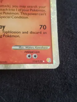 2010 Pokemon Typhlosion Prime Holo - HG&SS 110/123 - Image 5