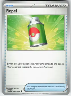 Repel 126/132 Uncommon Mega Evolution Pokemon Near Mint - Image 1