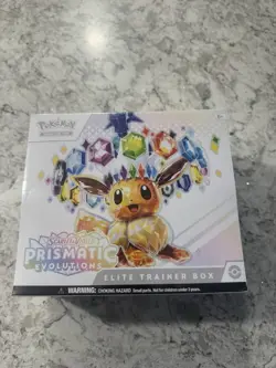 Pokemon Prismatic Evolutions Elite Trainer Box ETB BRAND NEW SEALED - Image 1