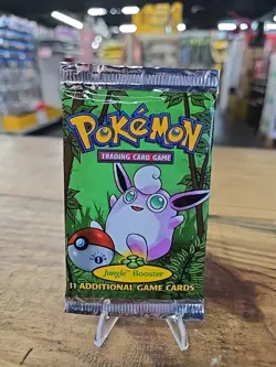 1st Edition Jungle Booster Pokemon Pack - Image 1