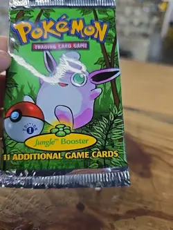 1st Edition Jungle Booster Pokemon Pack - Image 4