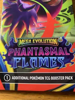 POKEMON MEGA EVOLUTION PHANTASMAL FLAMES (1)SLEEVE SEALED Gangar Illustration - Image 2