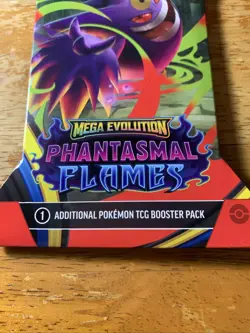 POKEMON MEGA EVOLUTION PHANTASMAL FLAMES (1)SLEEVE SEALED Gangar Illustration - Image 5