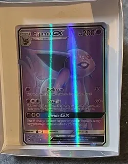 Pokemon Espeon GX Full Art Ultra Rare Card 140/149 NM/LP SM01 Sun & Moon Base LP - Image 1