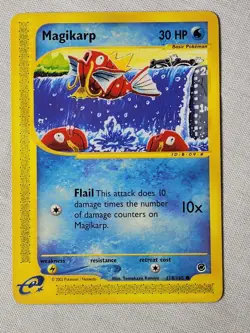 Played (LP) Magikarp - Non-Holo #118 Expedition Pokemon TCG - Image 1