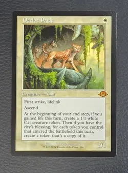 MTG English Ocelot Pride (Retro Frame) NM Regular Modern Horizons 3 Magic - Image 1