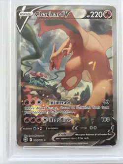 Pokemon TCG Brilliant Stars Charizard v Alt Art 154/172 PSA 10 - Image 5