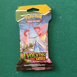 Pokemon Evolving Skies Booster Pack – Factory Sealed –Unweighed – Sword & Shield - Image 1