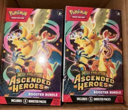 2x Pokemon TCG Ascended Heroes Booster Bundle - New✅ Sealed✅ - Image 1