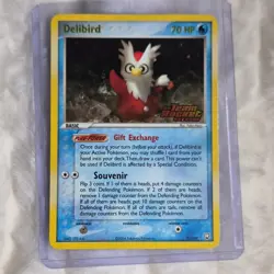 Pokemon Delibird ex 21/109 EX Team Rocket Returns 70 HP. Never Played With - Image 1