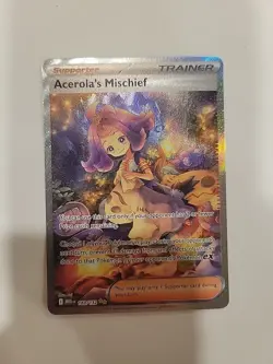 2025 Pokemon Mega Evolution Acerola's Mischief 183/132 - Image 1