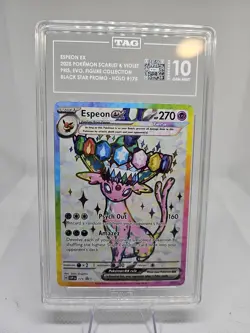 TAG 10 - Espeon Ex SVP 175 - Pokemon Prismatic Evolution Black Star Promo - Image 1