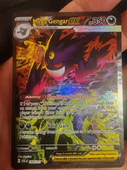 2026 POKEMON ASC EN-ASCENDED HEROES #284 MEGA GENGAR EX SIR PSA 10 - Image 1