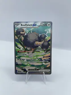 Pokemon TCG Bouffalant ex 170/086 SV White Flare 220 HP Illustration Rare Holo - Image 1