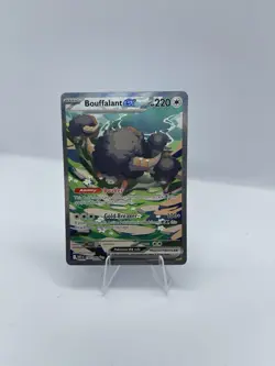 Pokemon TCG Bouffalant ex 170/086 SV White Flare 220 HP Illustration Rare Holo - Image 2