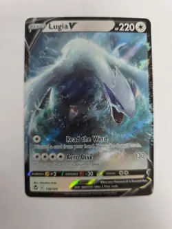 Lugia V 138/195 Silver Tempest Sword & Shield Pokemon 2022 - Image 1