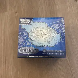 Pokemon TCG: Stellar Crown Pokemon Center Elite Trainer Box, New And Sealed - Image 1