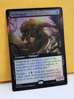 1x FOIL EXTENDED Nethergoyf, NM, Modern Horizons 3 (MH3), Magic Gathering, MtG - Image 3