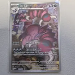 Pokemon TCG Drapion POR 097/088 Rare EN Stage 1 140HP Attack 60 100 - Image 1