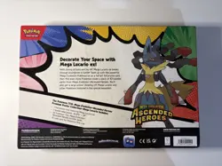 Pokemon TCG Ascended Heroes Premium Poster Collection Mega Lucario - Sealed - Image 2