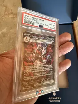 2024 POKEMON PAF EN-PALDEAN FATES SPECIAL ILLUSTRATION RARE CHARIZARD EX PSA 10 - Image 4
