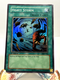 YuGiOh! Heavy Storm MRD-142 1st Edition Super Rare LP - Image 1