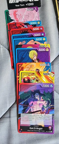 One Piece TCG Lot Monkey D Luffy Trafalgar Law SRs SECs DONs Leaders Bulk n More - Image 5